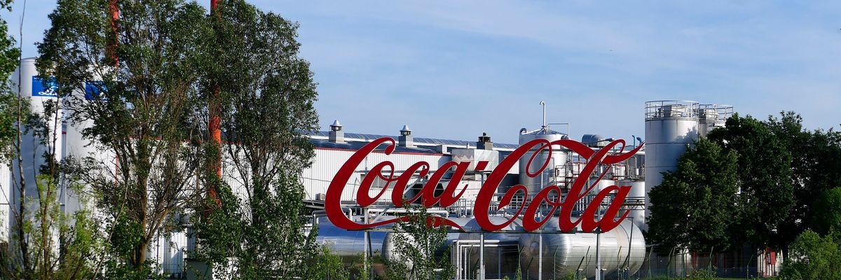 A Coca Cola üzeme Dunaharasztiban