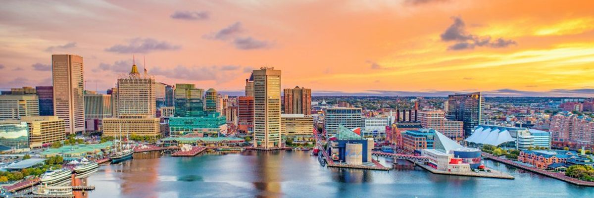 Baltimore látképe