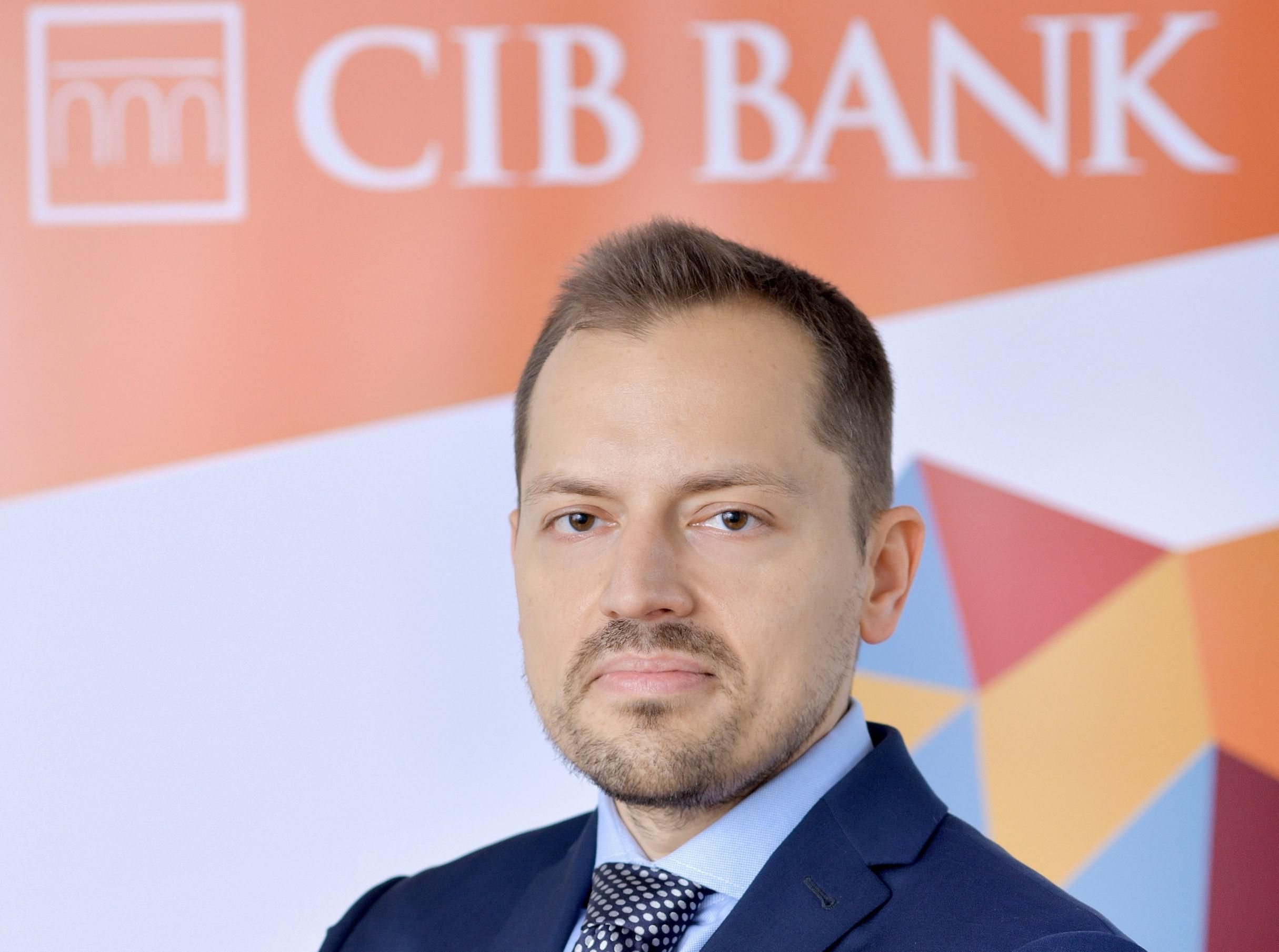 Fetter István, a CIB Bank Kisvállalati Divíziójának vezetője
