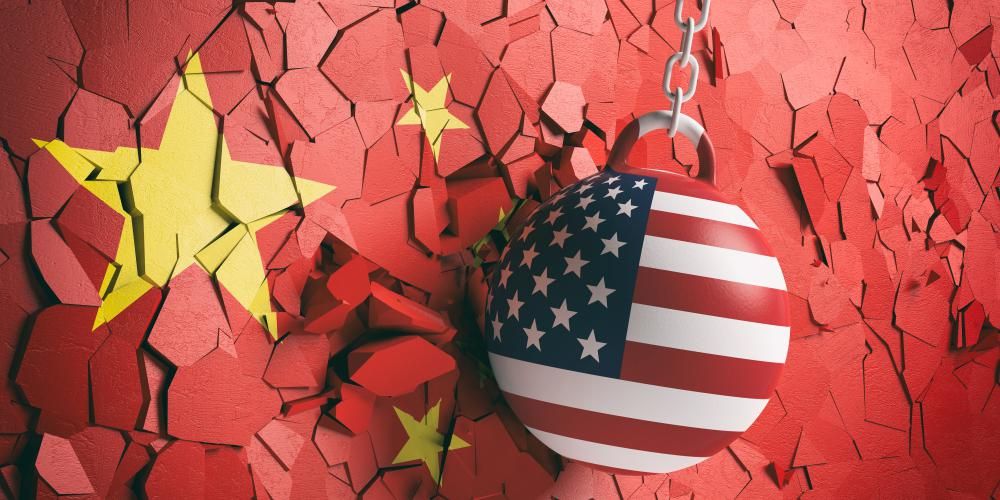Egy amerikai faltörő golyó szétzúzza a kínai falat