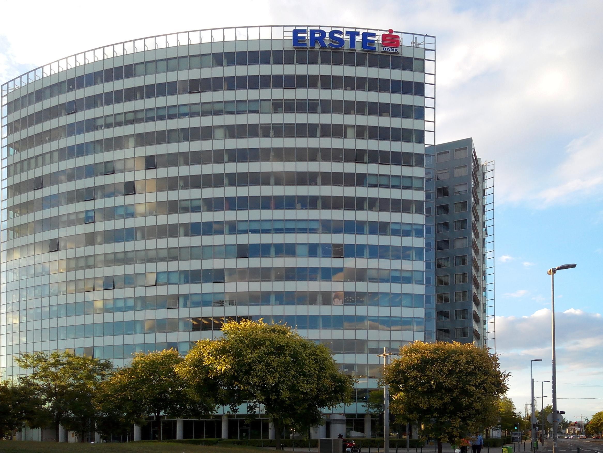 Az Erste bank budapesti központja