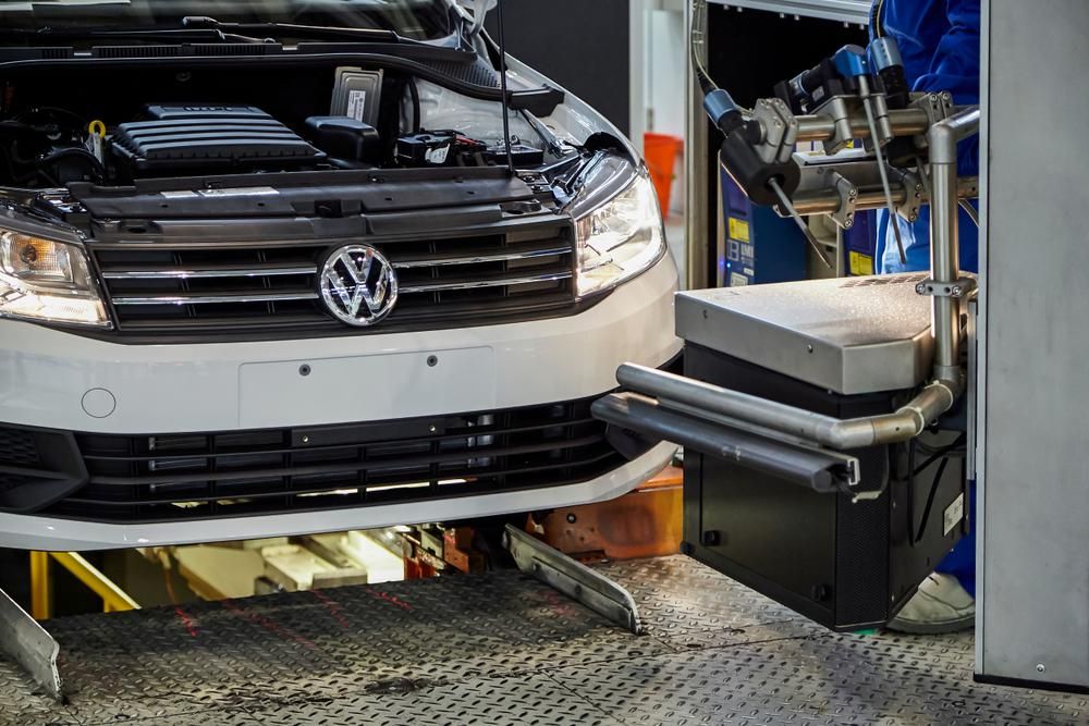Volkswagen autógyártó összeszerelő üzem alkatrész