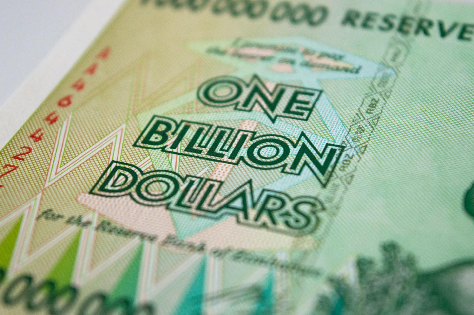 Egymilliárd dolláros bankjegy