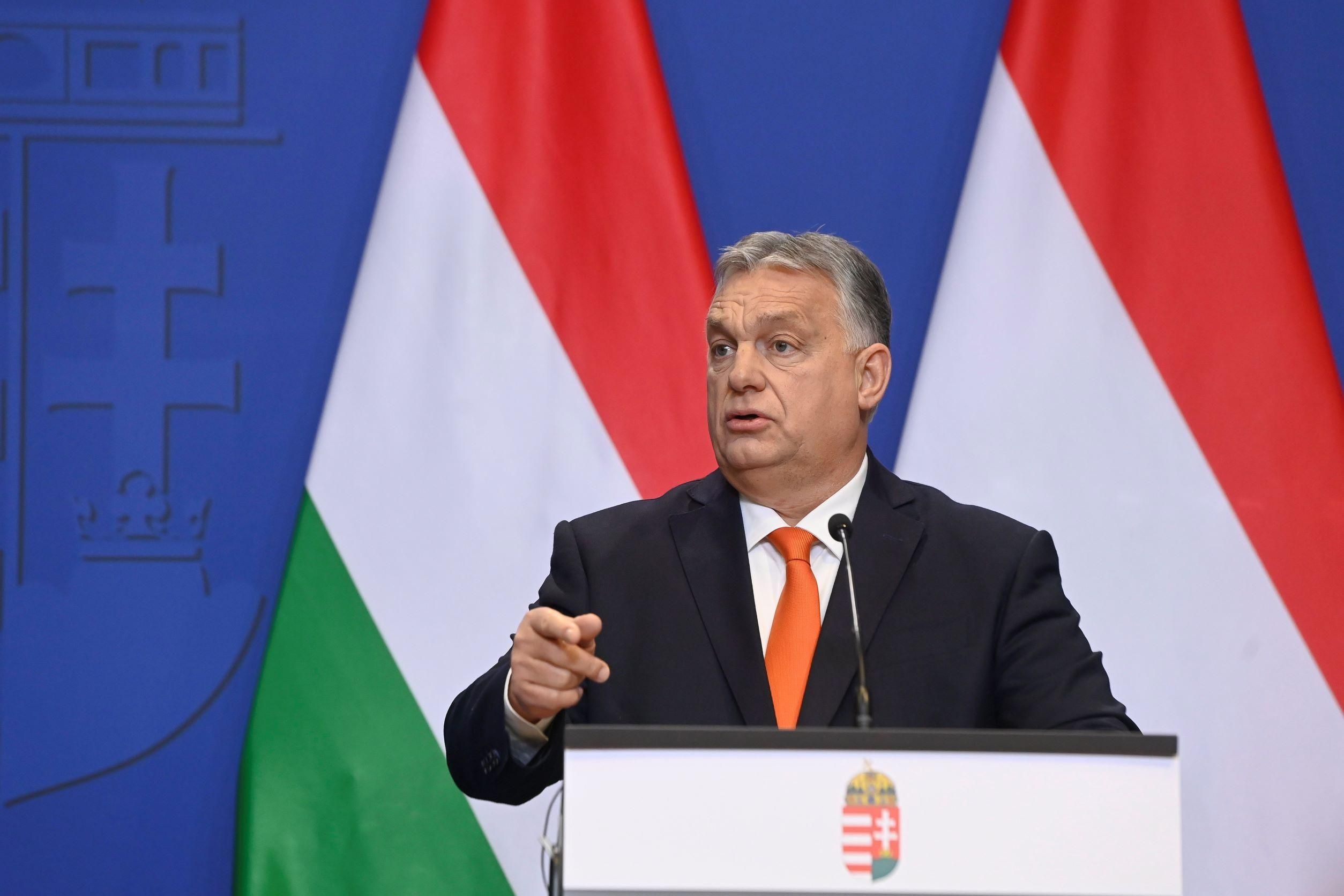 Orbán Viktor miniszterelnök az évzáró nemzetközi sajtótájékoztatón