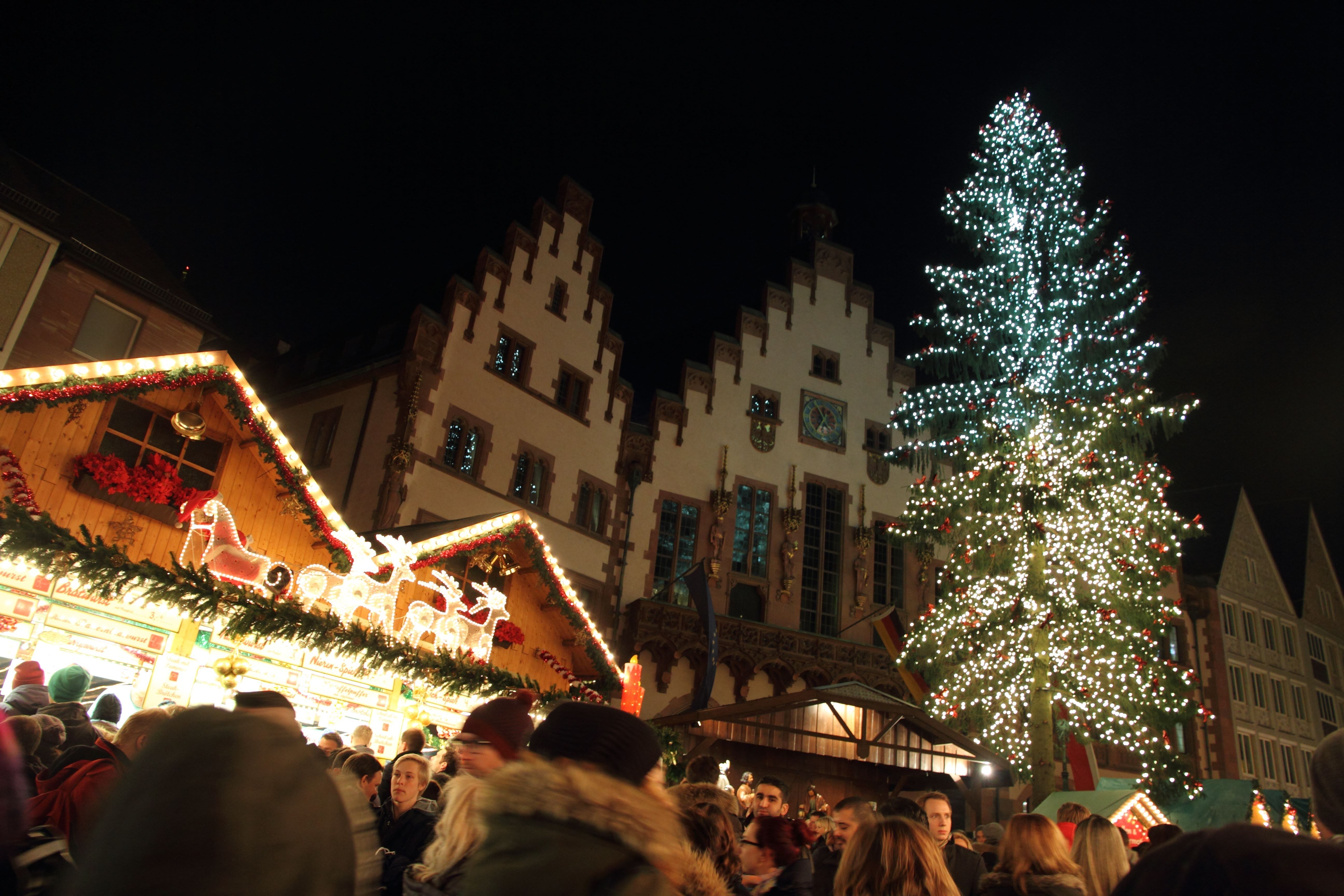 Karácsonyi vásár Frankfurtban