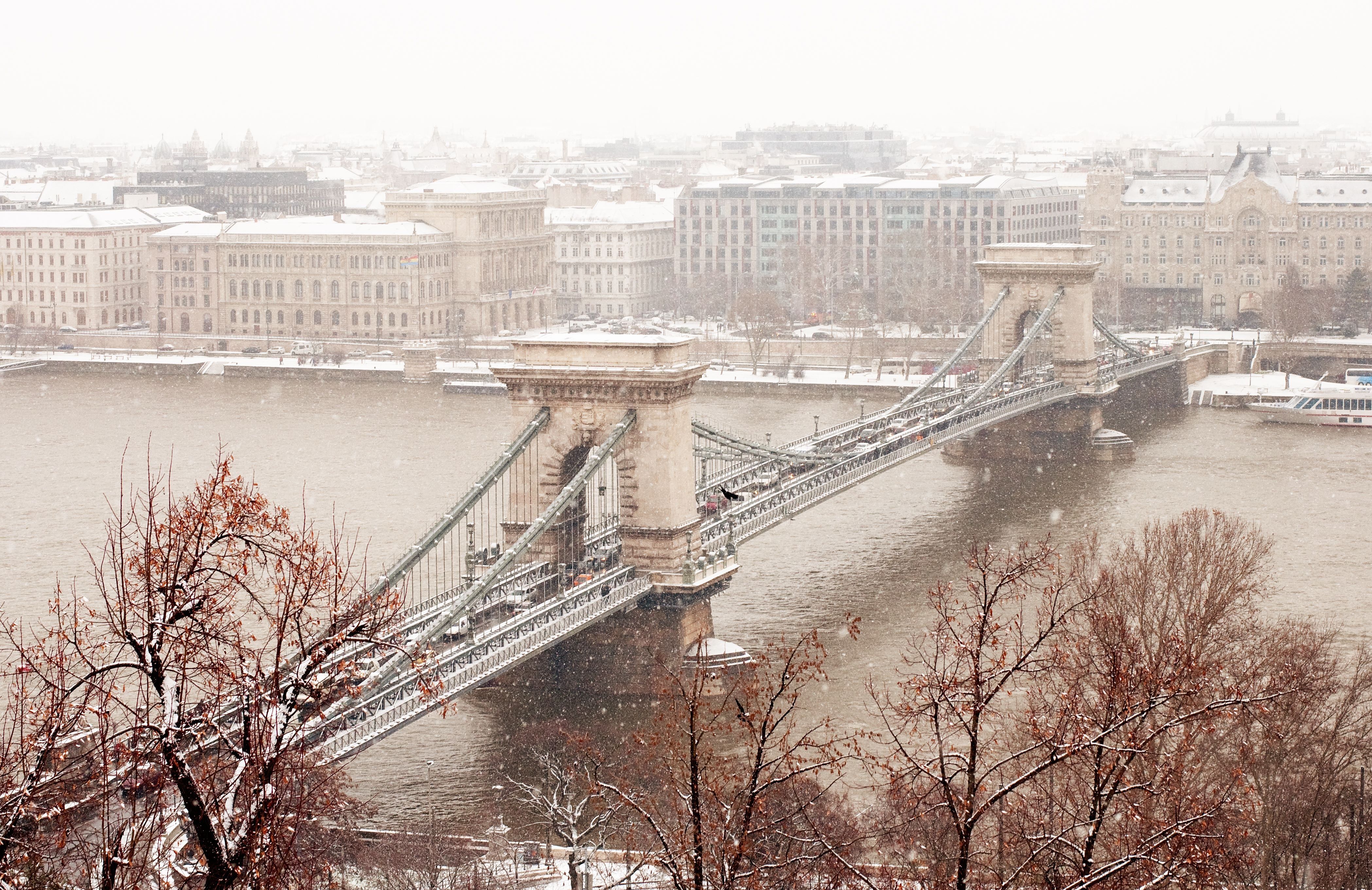 Így küzd Budapest a havazással