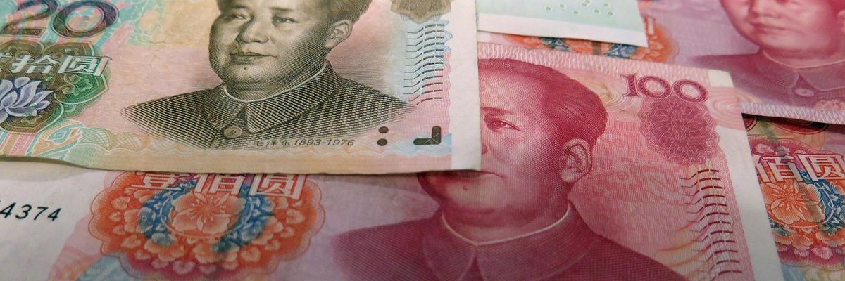 Kínai jüan bankjegyek