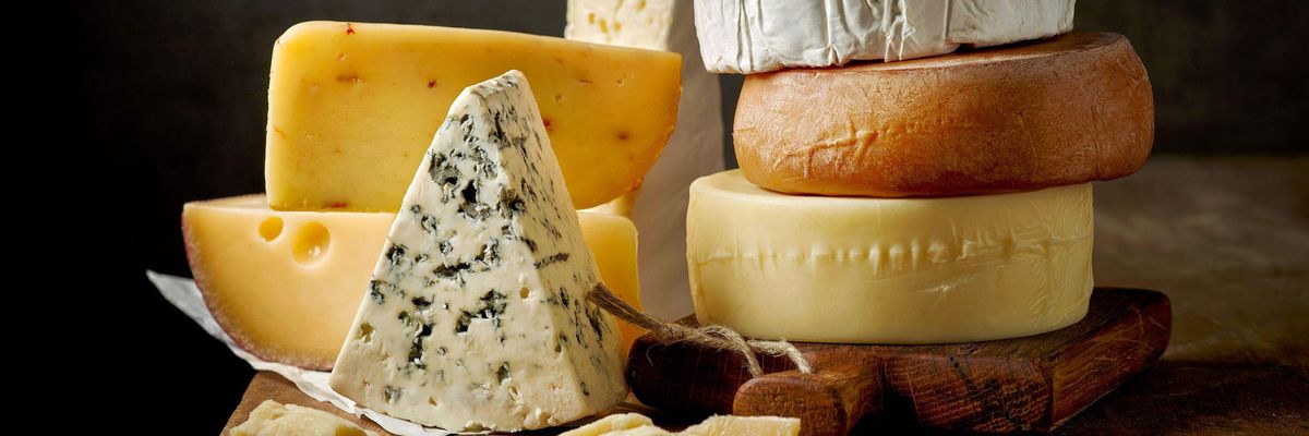Különböző típusú sajtok
