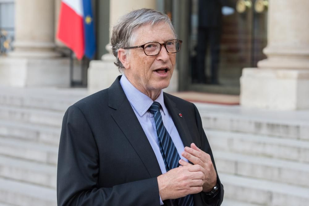 Bill Gates, a Microsoft társalapítója, a világ egyik leggazdagabb embere