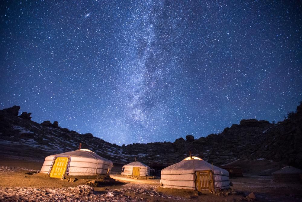 Három jurta a csillagos ég alatt, Airbnb-n nagy sikere van a jurtáknak