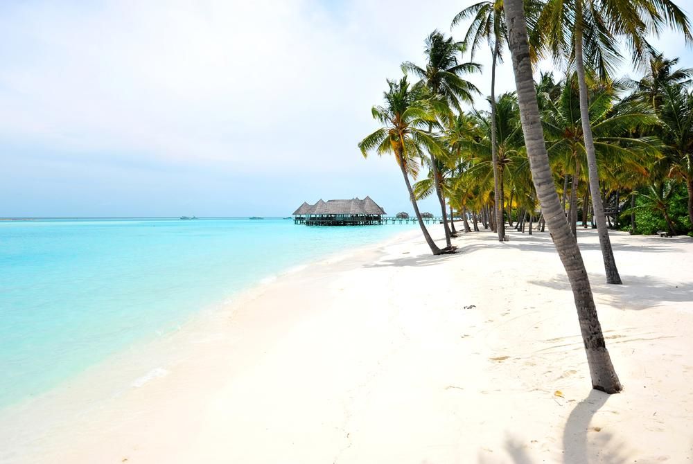 Soneva Fushi Maldív-szigetek fehér homok türkiz tenger