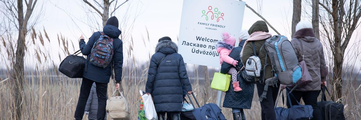 Menekültek tartnak a magyar határ felé Ukrajna felől