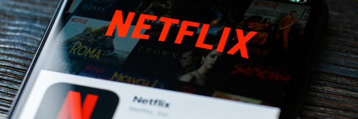 Netflix alkalmazás okostelefonon