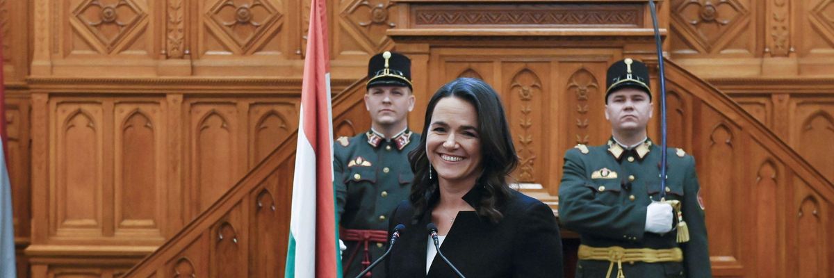 Novák Katalin az új köztársasági elnök
