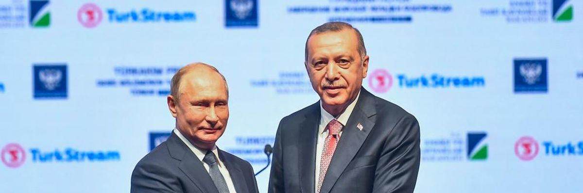 Putyin orosz és Erdogan török elnök