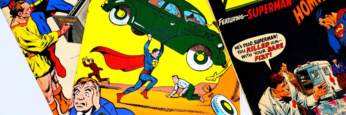 Rekordösszeget fizettek az első Superman-képregényért
