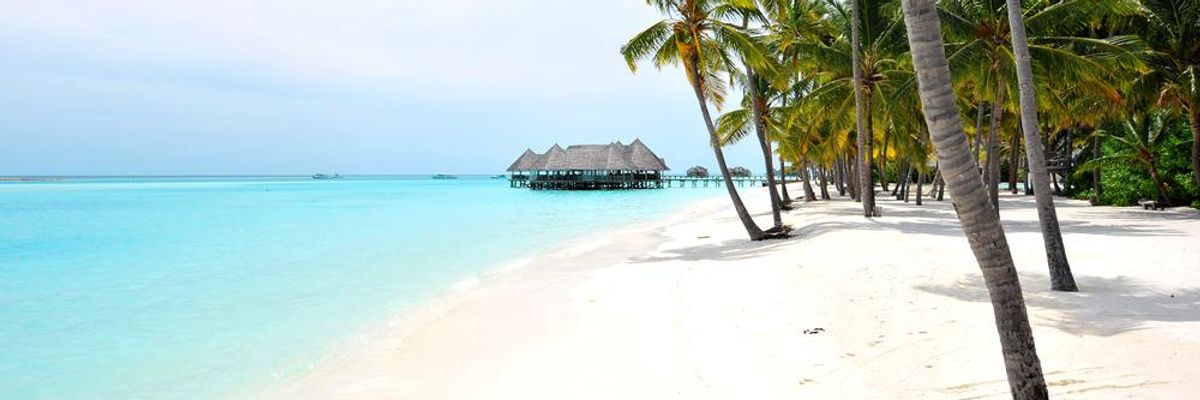 Soneva Fushi Maldív-szigetek fehér homok türkiz tenger