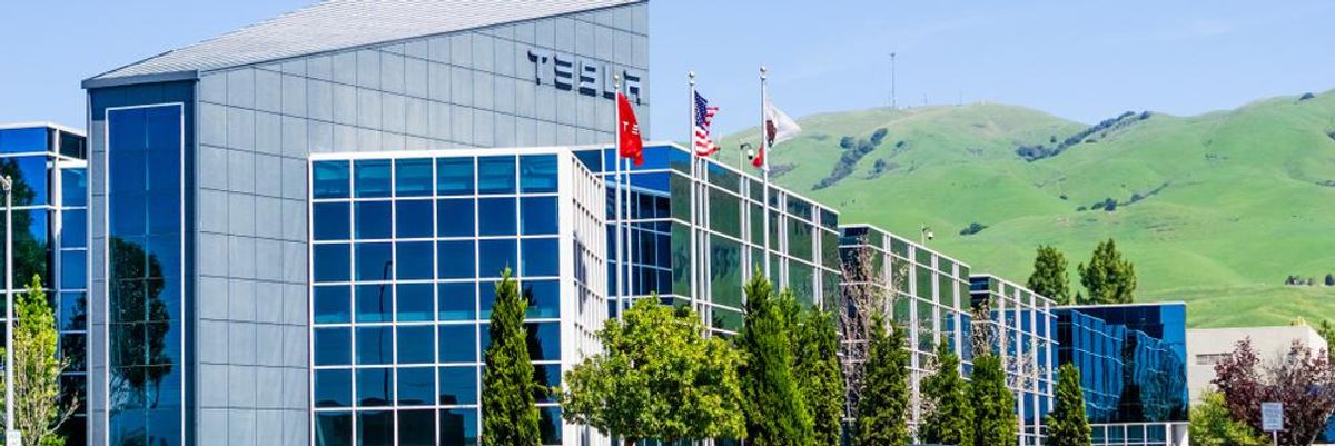 Tesla irodaház San Francisco Szilícium-völgy