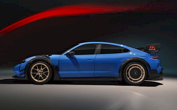 Porsche Taycan Turbo GT Weissach Package Manthey Kit